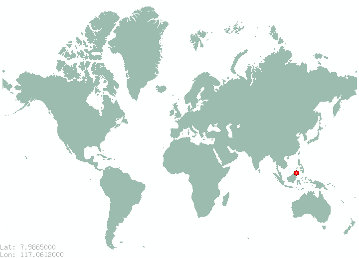 Cem in world map