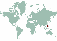 Tignoan in world map
